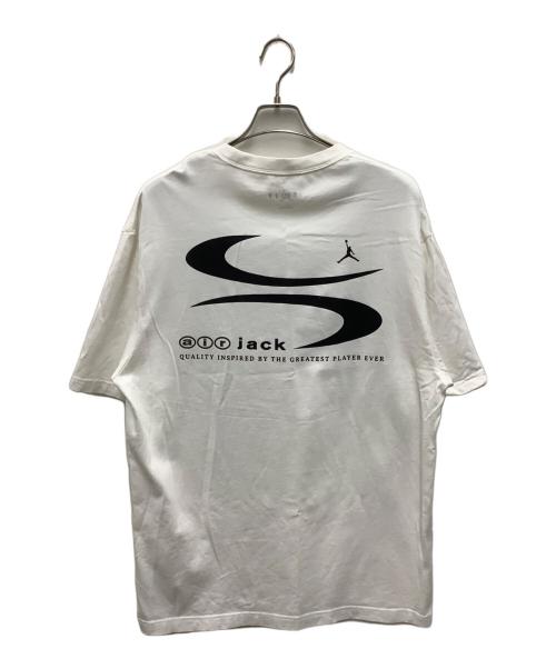 JORDAN（ジョーダン）JORDAN (ジョーダン) Travis Scott (トラヴィススコット) 半袖カットソー ホワイト サイズ:Lの古着・服飾アイテム