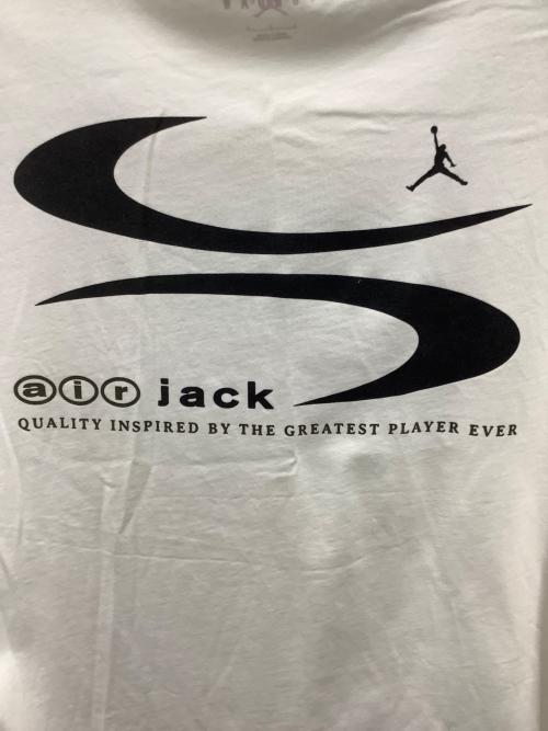 JORDAN（ジョーダン）JORDAN (ジョーダン) Travis Scott (トラヴィススコット) 半袖カットソー ホワイト サイズ:Lの古着・服飾アイテム