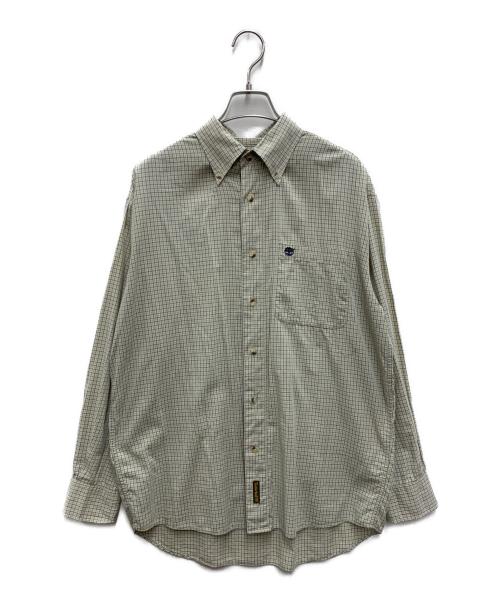Timberland（ティンバーランド）Timberland (ティンバーランド) 長袖シャツ グリーン サイズ:Mの古着・服飾アイテム