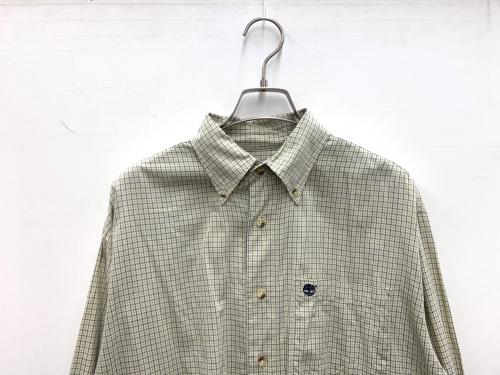 Timberland（ティンバーランド）Timberland (ティンバーランド) 長袖シャツ グリーン サイズ:Mの古着・服飾アイテム