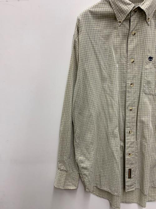 Timberland（ティンバーランド）Timberland (ティンバーランド) 長袖シャツ グリーン サイズ:Mの古着・服飾アイテム