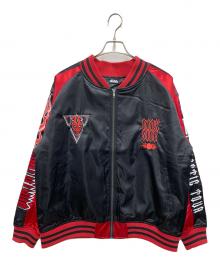 STAR WARS（スターウォーズ）の古着「スカジャン　ダースモール」｜ブラック×レッド