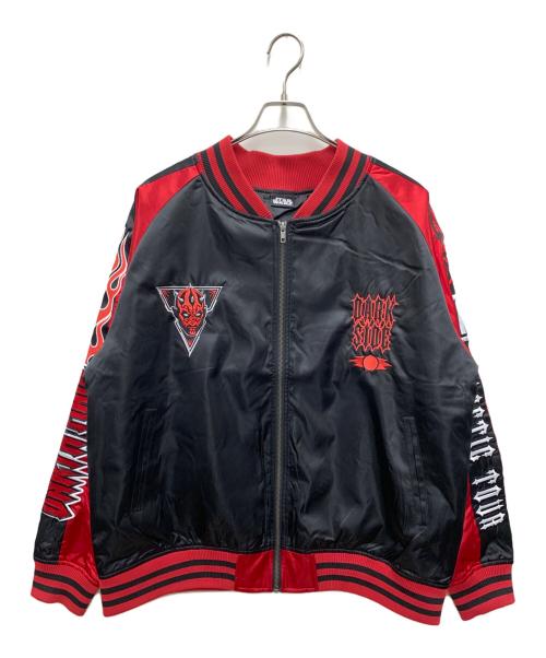 STAR WARS（スターウォーズ）STAR WARS (スターウォーズ) スカジャン　ダースモール ブラック×レッド サイズ:3Lの古着・服飾アイテム