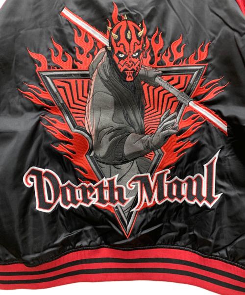 STAR WARS（スターウォーズ）STAR WARS (スターウォーズ) スカジャン　ダースモール ブラック×レッド サイズ:3Lの古着・服飾アイテム