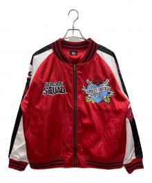 SUICIDE SQUAD（スーサイド・スクワット）の古着「スカジャン」｜レッド×ホワイト