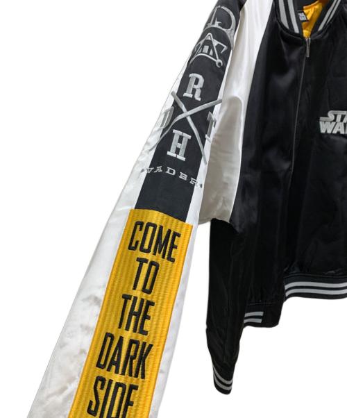 STAR WARS（スターウォーズ）STAR WARS (スターウォーズ) スカジャン　ダースベイダー ブラック×シルバー サイズ:3Lの古着・服飾アイテム