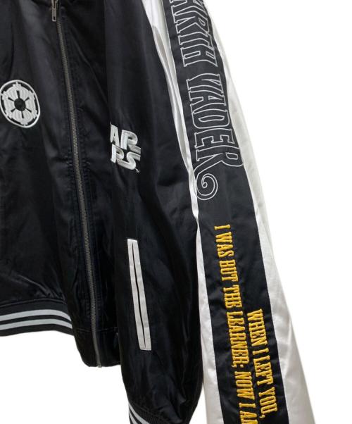 STAR WARS（スターウォーズ）STAR WARS (スターウォーズ) スカジャン　ダースベイダー ブラック×シルバー サイズ:3Lの古着・服飾アイテム