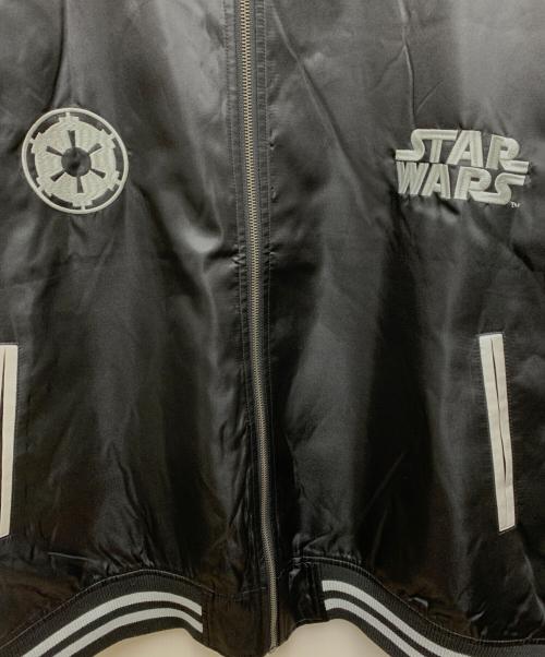 STAR WARS（スターウォーズ）STAR WARS (スターウォーズ) スカジャン　ダースベイダー ブラック×シルバー サイズ:3Lの古着・服飾アイテム