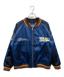 BACK TO THE FUTURE（バックトゥザフューチャー）の古着「スカジャン　デロリアン」｜ネイビー