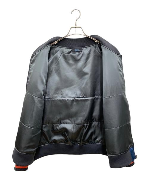 BACK TO THE FUTURE（バックトゥザフューチャー）BACK TO THE FUTURE (バックトゥザフューチャー) スカジャン　デロリアン ネイビー サイズ:3Lの古着・服飾アイテム