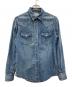 Saint Laurent Paris（サンローランパリ）の古着「デニムシャツ」｜インディゴ
