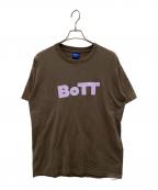 BoTTボット）の古着「プリントロゴTシャツ」｜ブラウン
