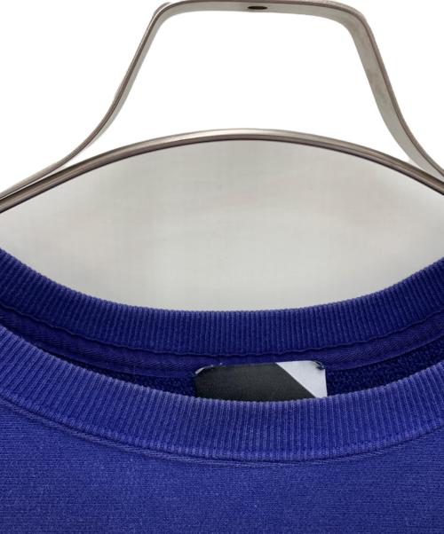 ATON（エイトン）ATON (エイトン) ワンポイント刺繍ロゴスウエット ネイビー サイズ:Mの古着・服飾アイテム