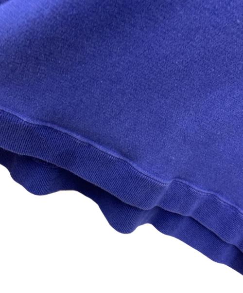 ATON（エイトン）ATON (エイトン) ワンポイント刺繍ロゴスウエット ネイビー サイズ:Mの古着・服飾アイテム