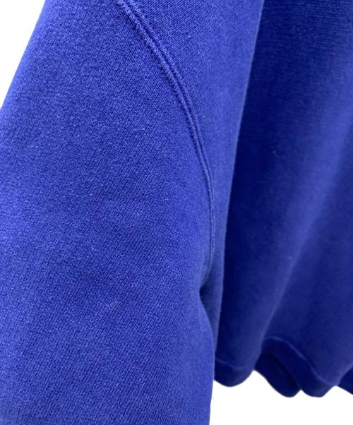 ATON（エイトン）ATON (エイトン) ワンポイント刺繍ロゴスウエット ネイビー サイズ:Mの古着・服飾アイテム