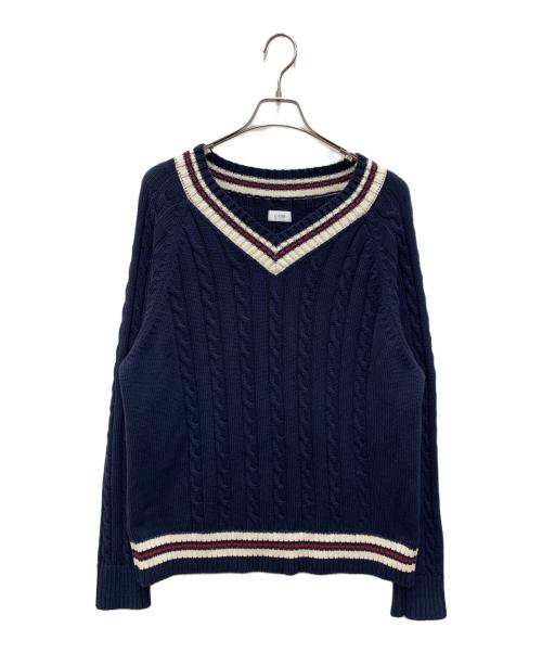 CIOTA（シオタ）CIOTA (シオタ) チルデンセーター ネイビー サイズ:6の古着・服飾アイテム