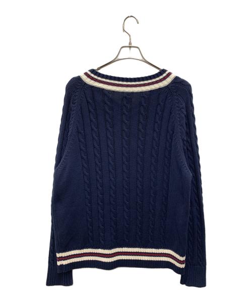 CIOTA（シオタ）CIOTA (シオタ) チルデンセーター ネイビー サイズ:6の古着・服飾アイテム