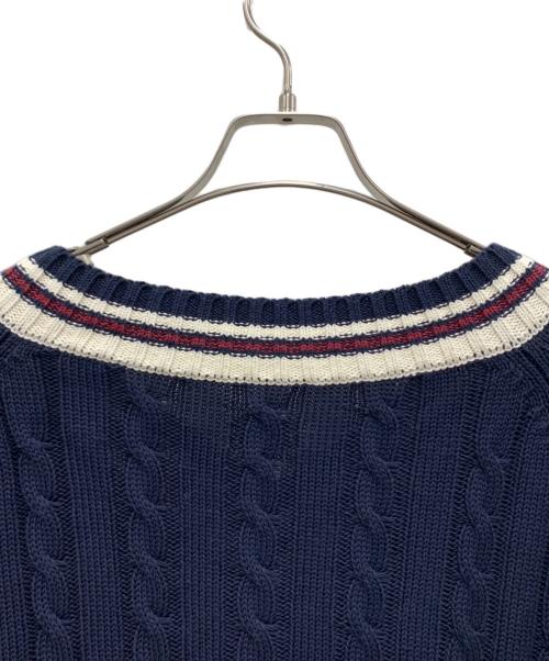 CIOTA（シオタ）CIOTA (シオタ) チルデンセーター ネイビー サイズ:6の古着・服飾アイテム