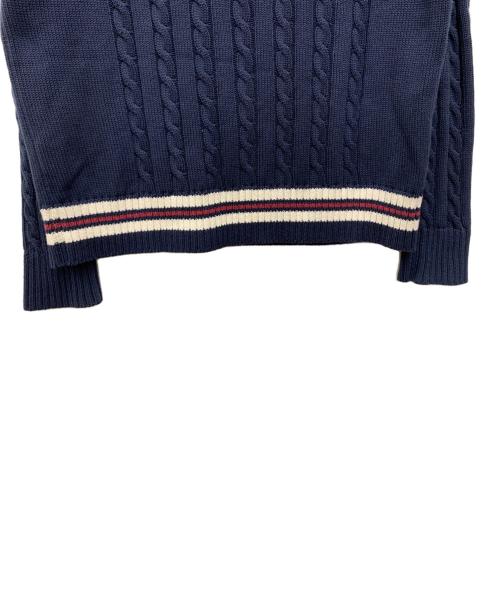CIOTA（シオタ）CIOTA (シオタ) チルデンセーター ネイビー サイズ:6の古着・服飾アイテム