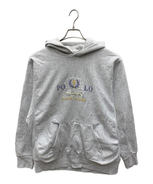 POLO RALPH LAUREN（ポロ・ラルフローレン）POLO RALPH LAUREN (ポロ・ラルフローレン) プルオーバーパーカー グレー サイズ:XLの古着・服飾アイテム