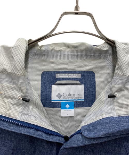 Columbia（コロンビア）Columbia (コロンビア) ナイロンジャケット ブルー サイズ:Lの古着・服飾アイテム
