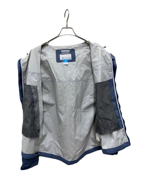 Columbia（コロンビア）Columbia (コロンビア) ナイロンジャケット ブルー サイズ:Lの古着・服飾アイテム