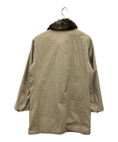 BURBERRY BLACK LABEL（バーバリーブラックレーベル）BURBERRY BLACK LABEL (バーバリーブラックレーベル) コート カーキ×ピンク サイズ:Mの古着・服飾アイテム
