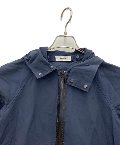 ZUCCA（ズッカ）ZUCCA (ズッカ) ナイロンコート ブラック サイズ:Mの古着・服飾アイテム