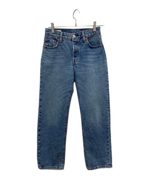 LEVI'S（リーバイス）LEVI'S (リーバイス) ストレートデニムパンツ ブルー サイズ:W24の古着・服飾アイテム