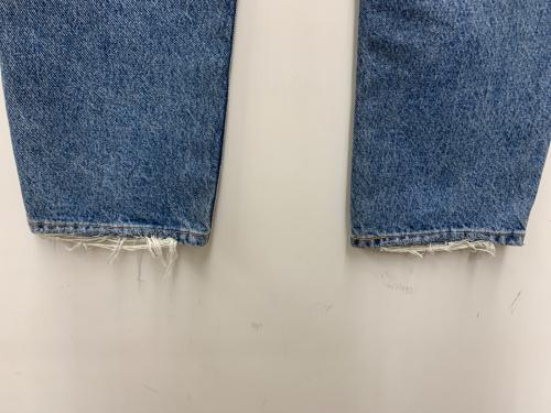 LEVI'S（リーバイス）LEVI'S (リーバイス) ストレートデニムパンツ ブルー サイズ:W24の古着・服飾アイテム