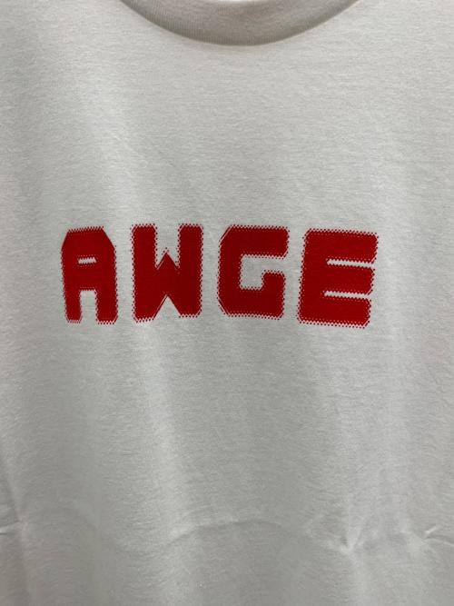 AWGE（エーダブルジーイー）AWGE (エーダブルジーイー) 半袖カットソー ホワイト サイズ:Mの古着・服飾アイテム