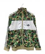 adidas×A BATHING APEアディダス×ア ベイシング エイプ）の古着「トラックジャケット」｜グリーン