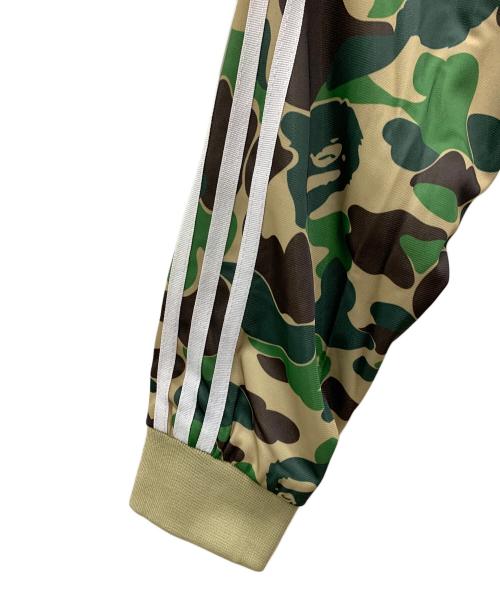 adidas（アディダス）adidas (アディダス) A BATHING APE (ア ベイシング エイプ) トラックジャケット グリーン サイズ:XLの古着・服飾アイテム
