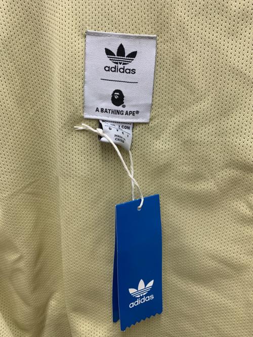 adidas（アディダス）adidas (アディダス) A BATHING APE (ア ベイシング エイプ) トラックジャケット グリーン サイズ:XLの古着・服飾アイテム