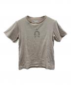 NUMBER (N)INEナンバーナイン）の古着「半袖カットソー」｜ベージュ