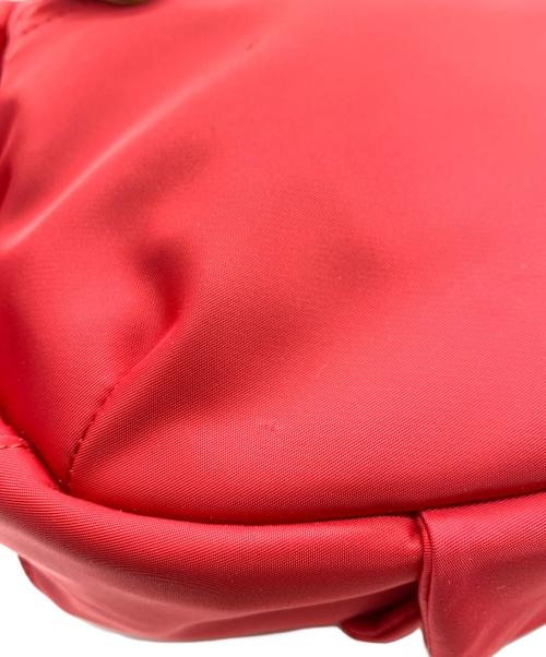 KITAMURA（キタムラ）KITAMURA (キタムラ) 2WAYバッグ レッド×ブラウンの古着・服飾アイテム