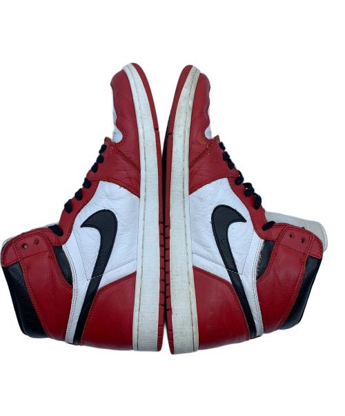 NIKE（ナイキ）NIKE (ナイキ) AIR JORDAN1 レッド×ブラック サイズ:32の古着・服飾アイテム