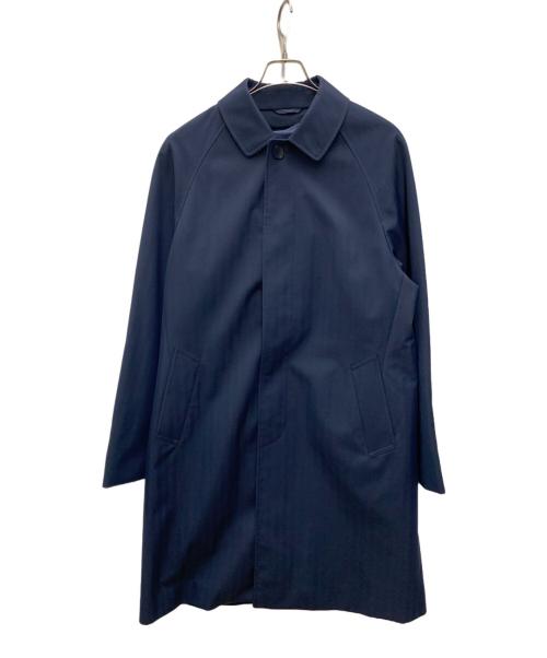 UNIVERSAL LANGUAGE（ユニバーサルランゲージ）UNIVERSAL LANGUAGE (ユニバーサルランゲージ) トレンチコート ネイビー サイズ:3Lの古着・服飾アイテム