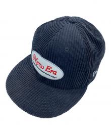New Era（ニューエラ）の古着「コーデュロイキャップ」｜ブラック