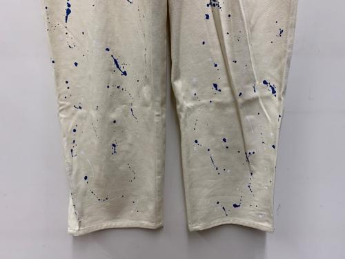 9090（9090）9090 (9090) POCHAMA (ポッチャマ) ペインターパンツ アイボリー サイズ:Lの古着・服飾アイテム