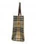 BURBERRY (バーバリー) ノバチェックトートバッグ ベージュ：12000円