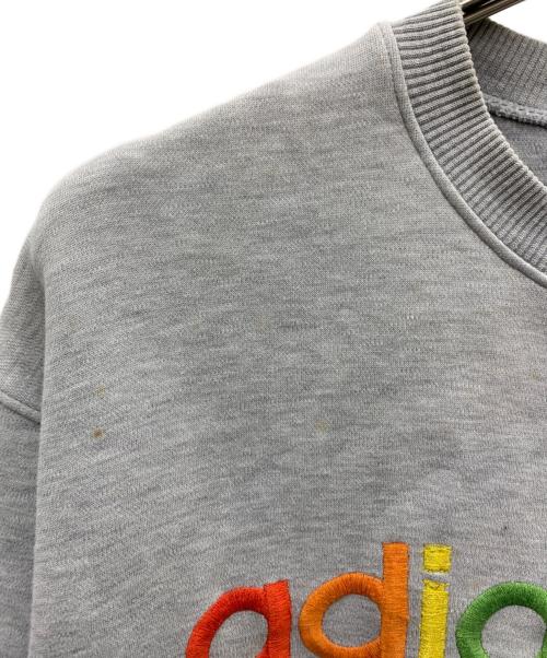adidas（アディダス）adidas (アディダス) スウェット ライトグレー サイズ:Lの古着・服飾アイテム