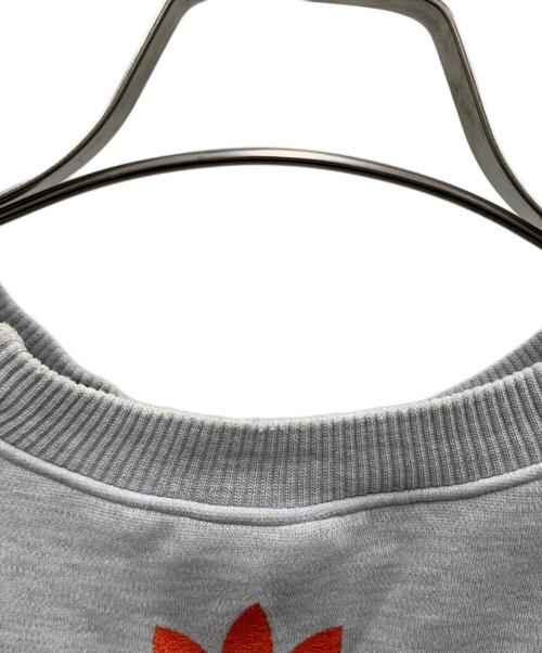adidas（アディダス）adidas (アディダス) スウェット ライトグレー サイズ:Lの古着・服飾アイテム