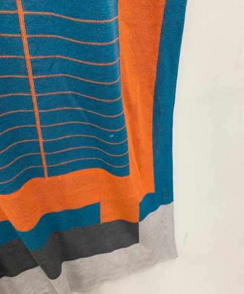 PLEATS PLEASE ISSEY MIYAKE（プリーツプリーズ イッセイミヤケ）PLEATS PLEASE ISSEY MIYAKE (プリーツプリーズ イッセイミヤケ) ノースリーブワンピース マルチカラー サイズ:3の古着・服飾アイテム