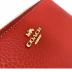 中古・古着 COACH (コーチ) 長財布 レッド：5000円