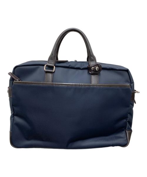 BLACK LABEL CRESTBRIDGE（ブラックレーベル クレストブリッジ）BLACK LABEL CRESTBRIDGE (ブラックレーベル クレストブリッジ) ビジネスバッグ ネイビー×ブラックの古着・服飾アイテム