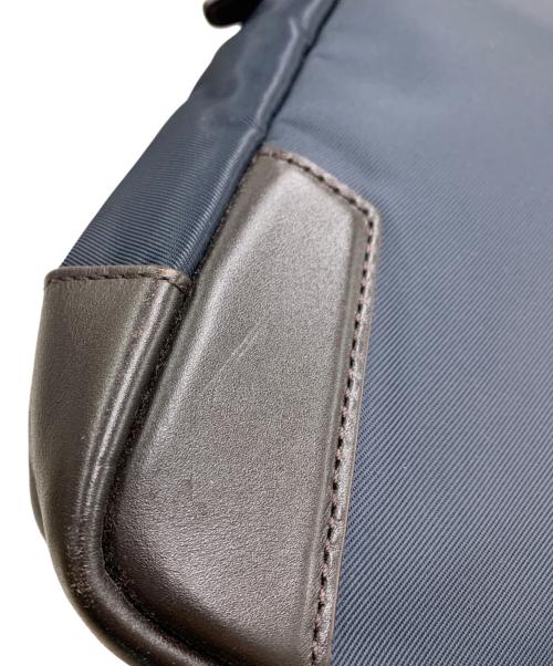 BLACK LABEL CRESTBRIDGE（ブラックレーベル クレストブリッジ）BLACK LABEL CRESTBRIDGE (ブラックレーベル クレストブリッジ) ビジネスバッグ ネイビー×ブラックの古着・服飾アイテム