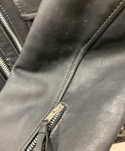 HARLEY-DAVIDSON（ハーレーダビッドソン）HARLEY-DAVIDSON (ハーレーダビッドソン) レザーコート ブラック サイズ:Lの古着・服飾アイテム