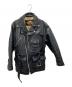 HARLEY-DAVIDSON（ハーレーダビッドソン）の古着「レザーコート」｜ブラック