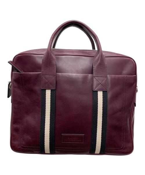 BALLY（バリー）BALLY (バリー) ブリーフケース レッドの古着・服飾アイテム